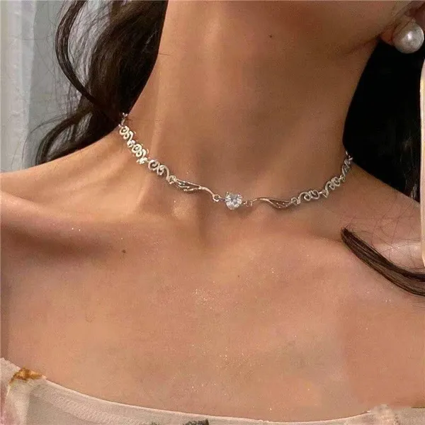 choker jewelry silver