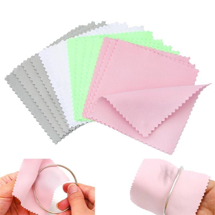 silver polishing cloth jewelry